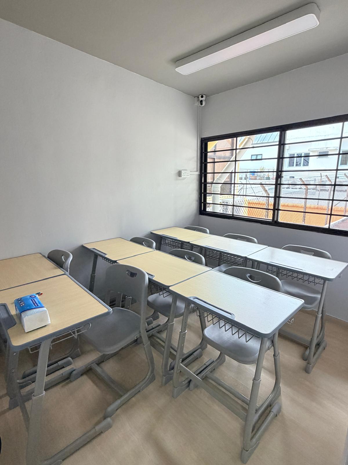 A classroom ready for the school day