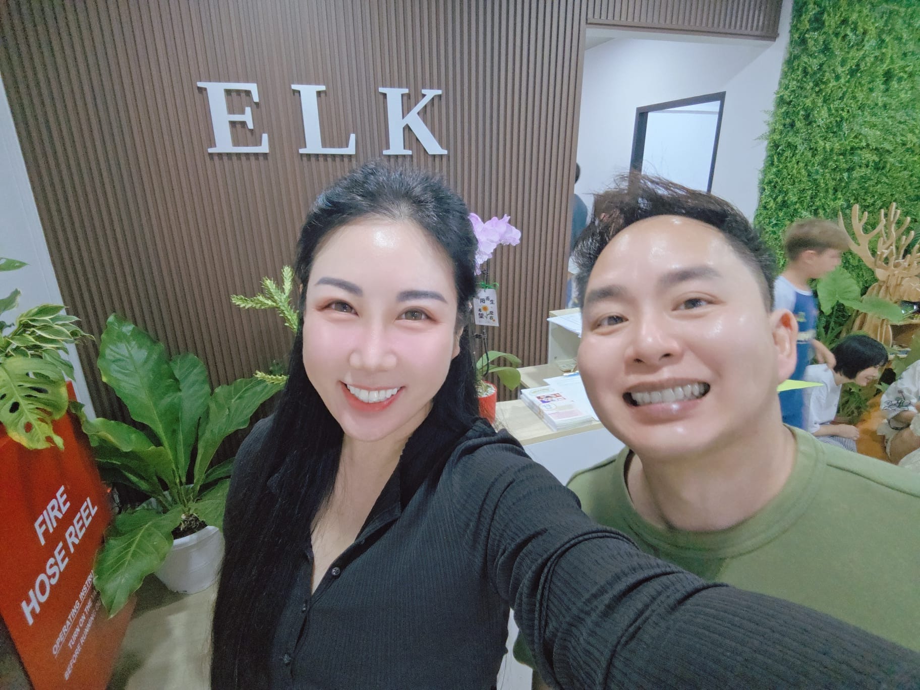 Our founders at the Open House