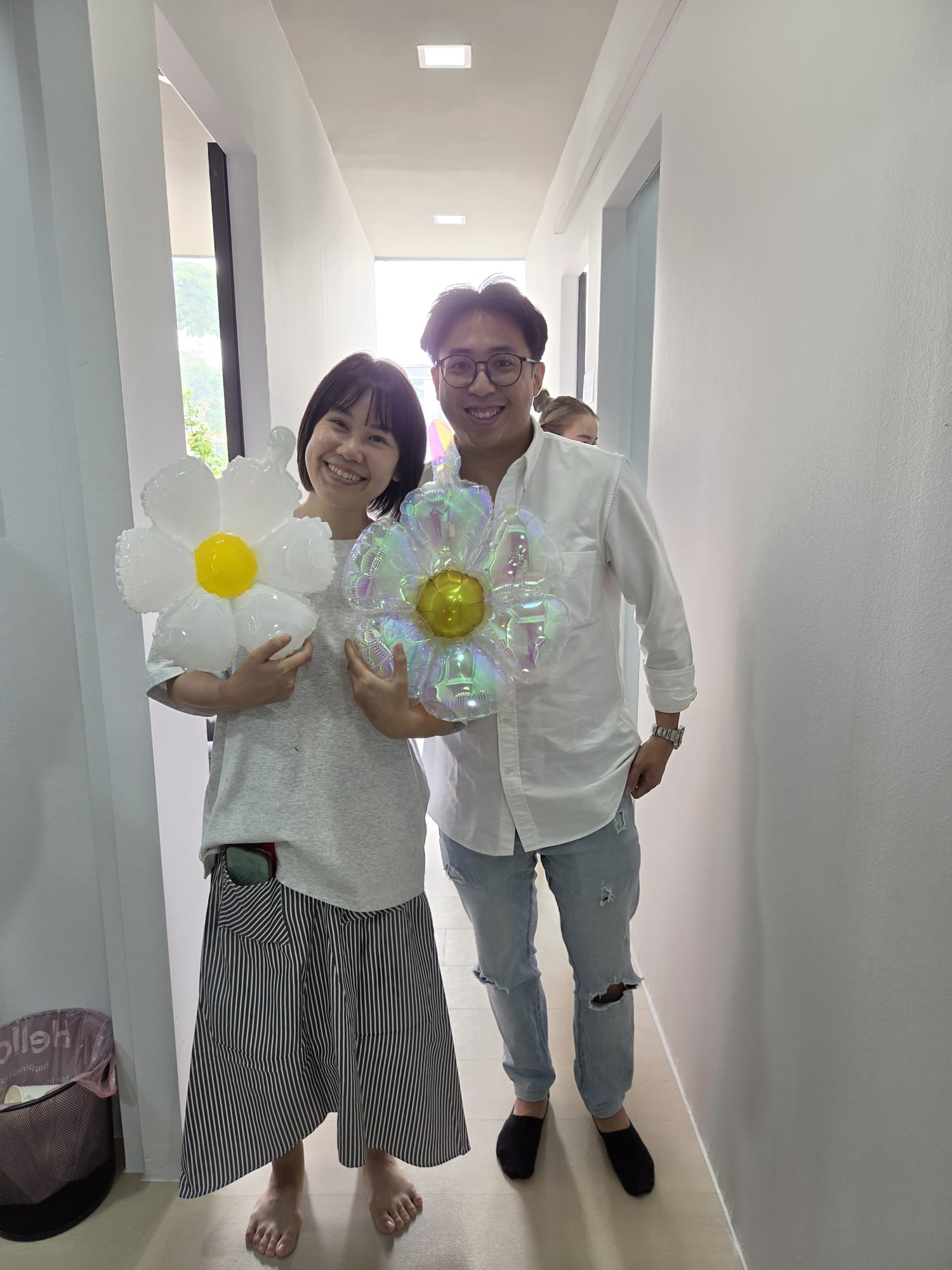 A family at our Open House